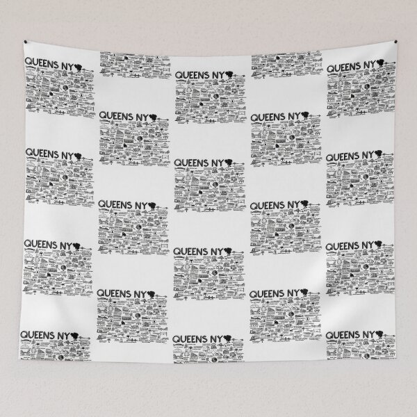 Item preview, Queens Ny Map  designed and sold by zemenos.