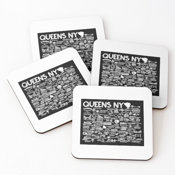 Item preview, Queens Ny Map designed and sold by zemenos.