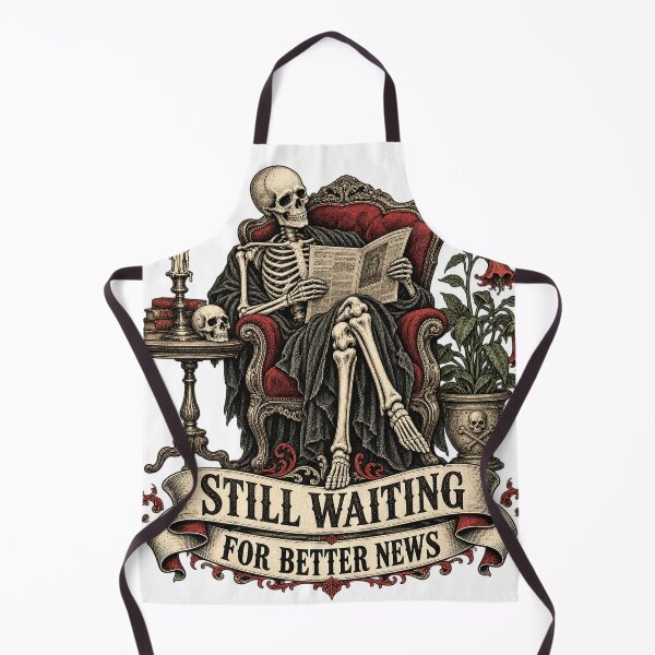 Item preview, Eternally Waiting News designed and sold by CleanLine Studio.