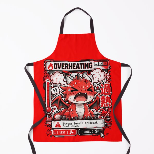 Item preview, Overheating - Baby Dragon Glitch Manga designed and sold by Visual Dept..
