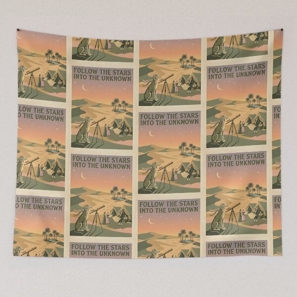 Item preview, Saluki Desert Astronomer designed and sold by PictoVibe.