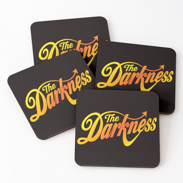 Item preview, The Darkness Retro Gradient Arrow Script Logo designed and sold by QueenLeachqq.