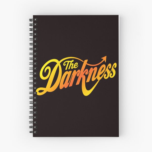 Item preview, The Darkness Retro Gradient Arrow Script Logo designed and sold by QueenLeachqq.