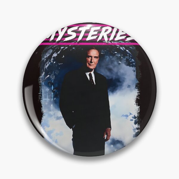 Item preview, Unsolved Mysteries TV Host Retro Portrait Art designed and sold by QueenLeachqq.