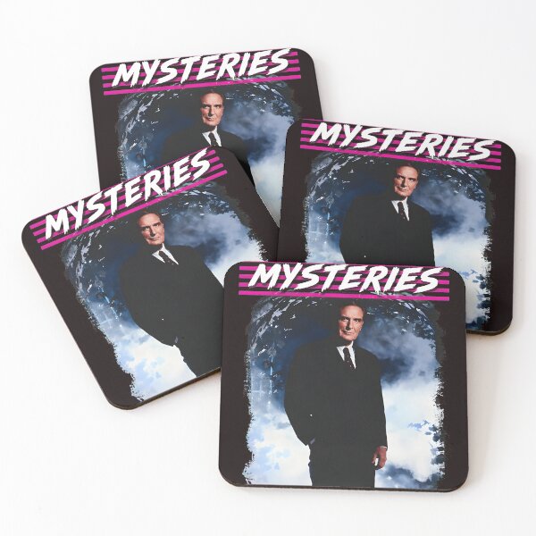 Item preview, Unsolved Mysteries TV Host Retro Portrait Art designed and sold by QueenLeachqq.
