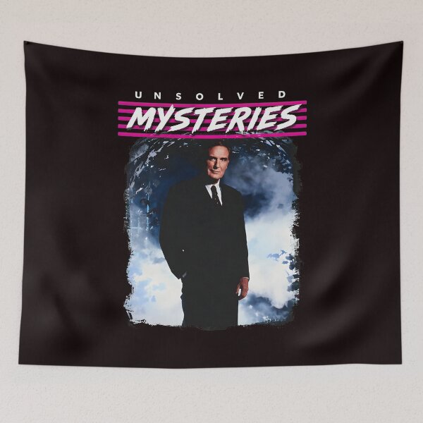 Item preview, Unsolved Mysteries TV Host Retro Portrait Art designed and sold by QueenLeachqq.