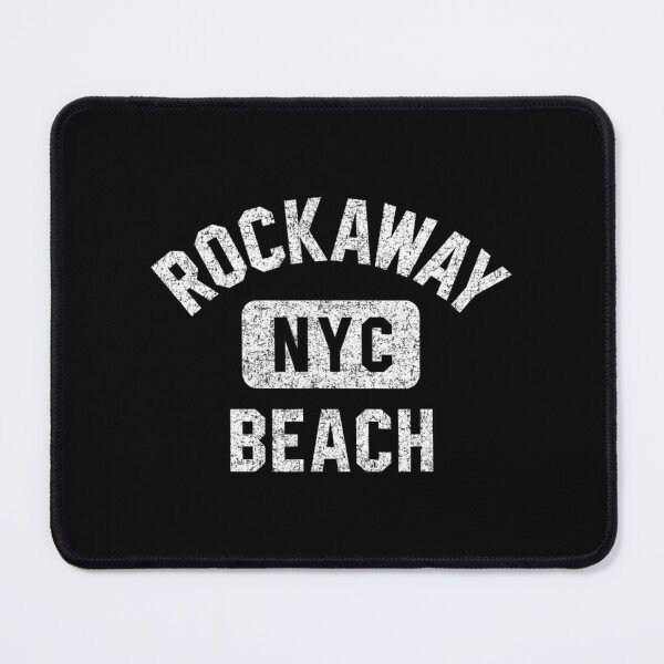 Item preview, Rockaway Beach Queens Nyc Gym Style Distressed White Print designed and sold by zemenos.