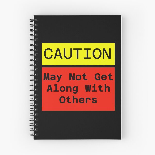 Item preview, Caution May not get along designed and sold by Keatos.