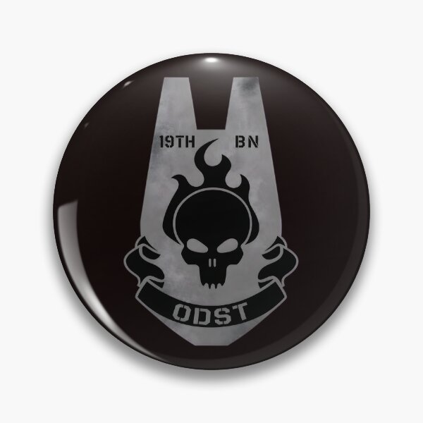 Item preview, ODST 19th BN Skull Flames Crest  designed and sold by ValentinCasevc.