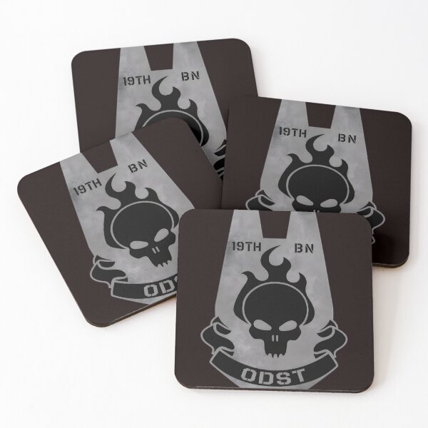 Item preview, ODST 19th BN Skull Flames Crest  designed and sold by ValentinCasevc.