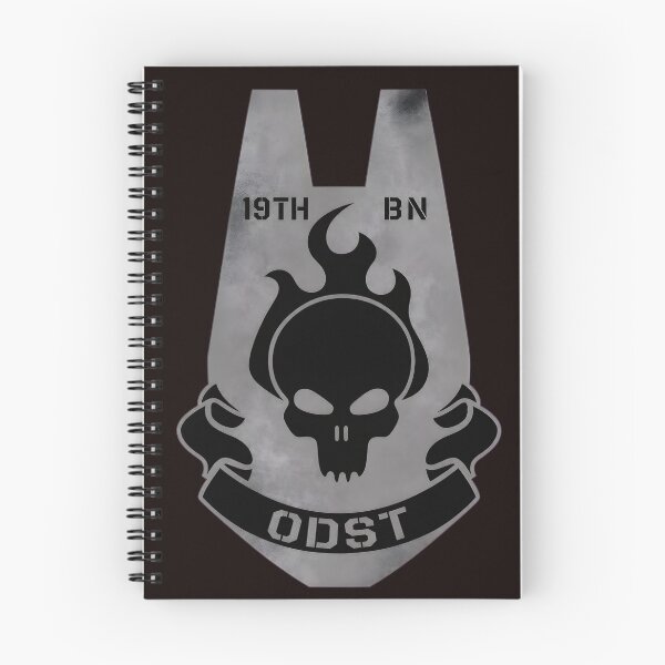 Item preview, ODST 19th BN Skull Flames Crest  designed and sold by ValentinCasevc.
