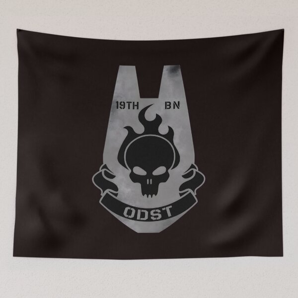 Item preview, ODST 19th BN Skull Flames Crest  designed and sold by ValentinCasevc.