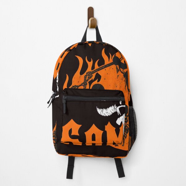 Item preview, Samhain Horned Skull Demon Skeletons Flames Art designed and sold by ValentinCasevc.