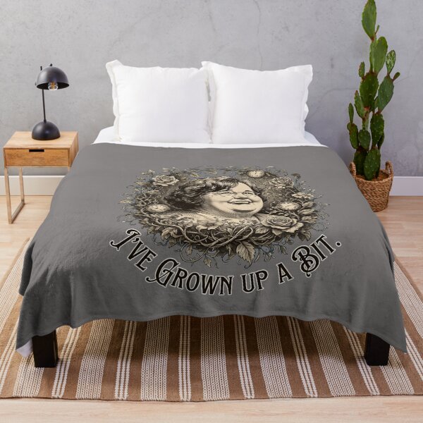 Item preview, Grown Up A Bit Watercolor Portrait Quote-9 designed and sold by KatrinGrossmann.