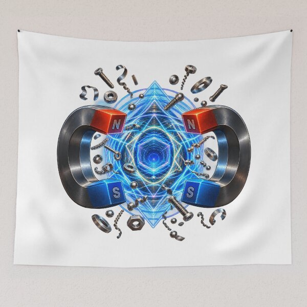 Item preview, Magnetic Portal – Horseshoe Magnets and Geometric Energy Vortex designed and sold by builtforyou.