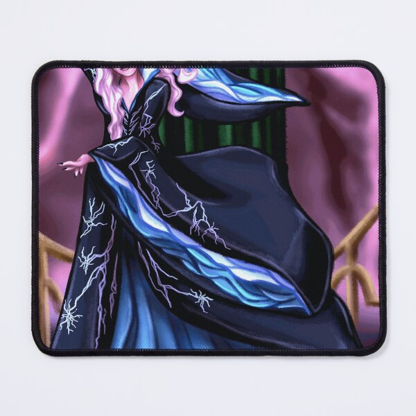 Item preview, Enchanted Storm Sorceress in a Flowing Blue Gown designed and sold by LinusMorge8.