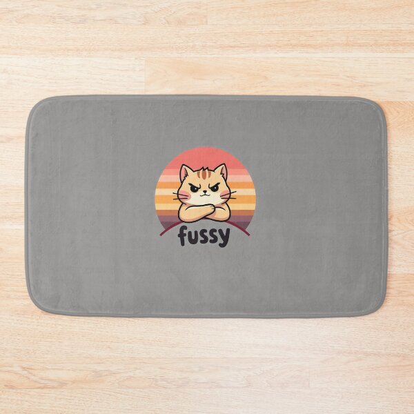 Item preview, Grumpy Fussy Cat Sunset Arms Crossed Funny-11 designed and sold by DanielSielmann.