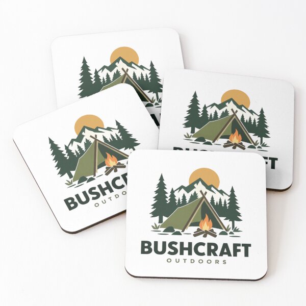 Item preview, Bushcraft Outdoors Wilderness Camping Survivalist Hiker designed and sold by NightGlyph.