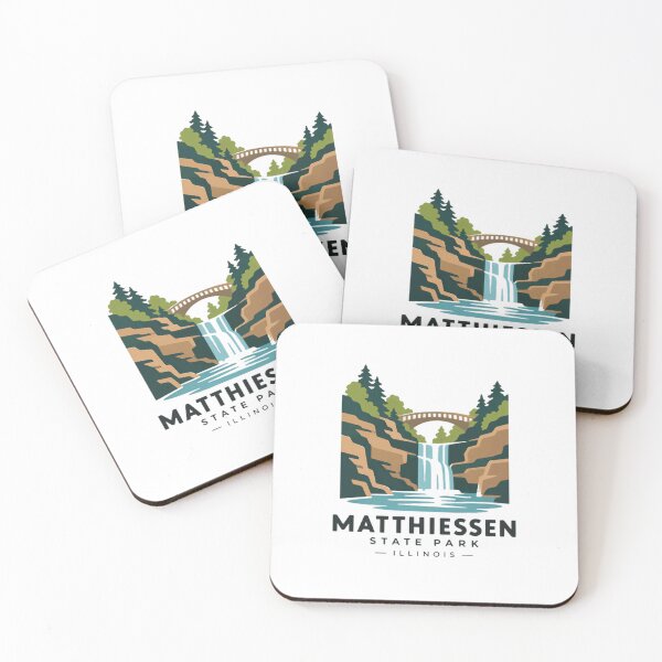 Item preview, Matthiessen State Park Illinois Travel Hiking Outdoors Nature designed and sold by RetroMini2026.