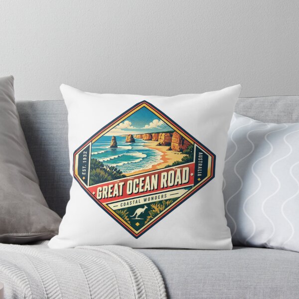 Aperçu de l'œuvre Souvenir de voyageur des merveilles côtières de la Great Ocean Road, Australie créée et vendue par Simsimah26Parks.