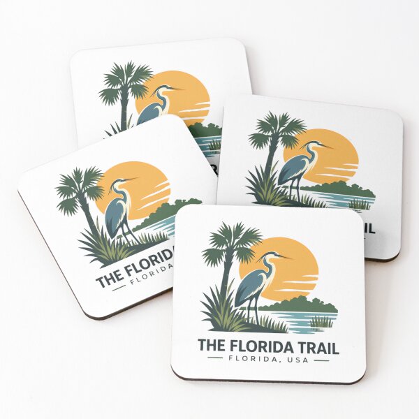 Item preview, The Florida Trail Florida Nature Wildlife Hiking Birdwatcher Traveler designed and sold by NightGlyph.