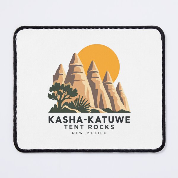 Item preview, Kasha-Katuwe Tent Rocks New Mexico National Monument Hiking Travel Landmark designed and sold by NightGlyph.
