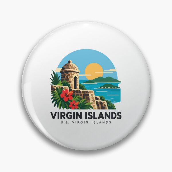 Item preview, Virgin Islands U.S. Virgin Islands Caribbean Travel Vacation Souvenir designed and sold by JonesFlora2025.