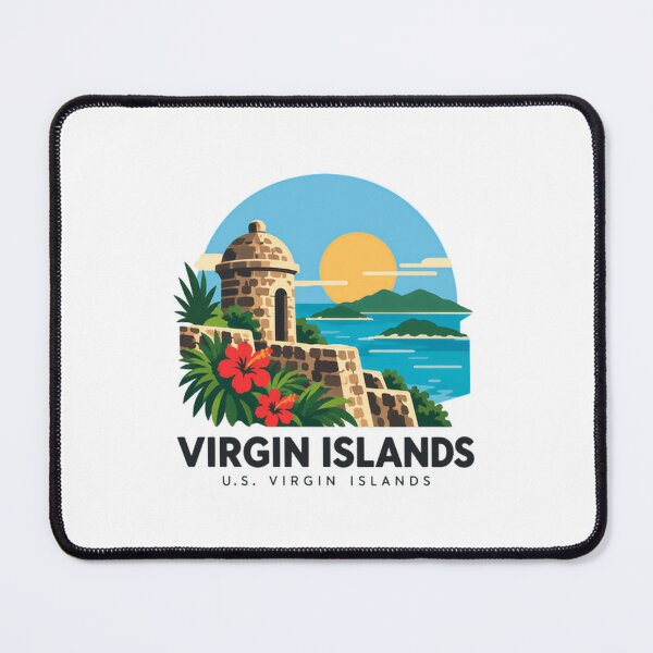 Item preview, Virgin Islands U.S. Virgin Islands Caribbean Travel Vacation Souvenir designed and sold by JonesFlora2025.