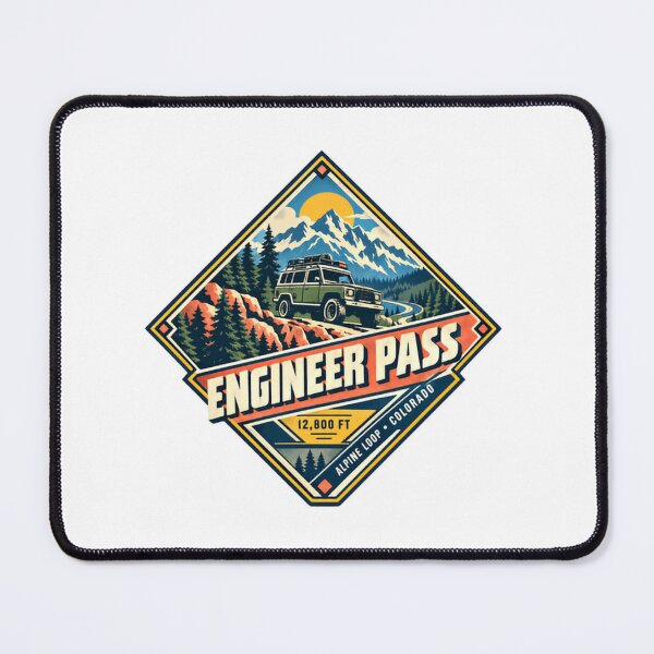 Item preview, Engineer Pass 12,800 Ft Alpine Loop Colorado Off Road Mountain Adventure designed and sold by Simsimah26Parks.