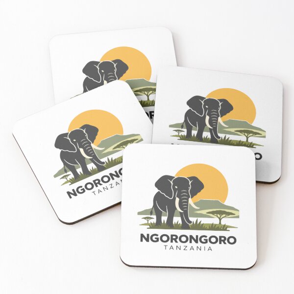 Item preview, Ngorongoro Tanzania Safari Elephant Wildlife Travel designed and sold by JonesFlora2025.
