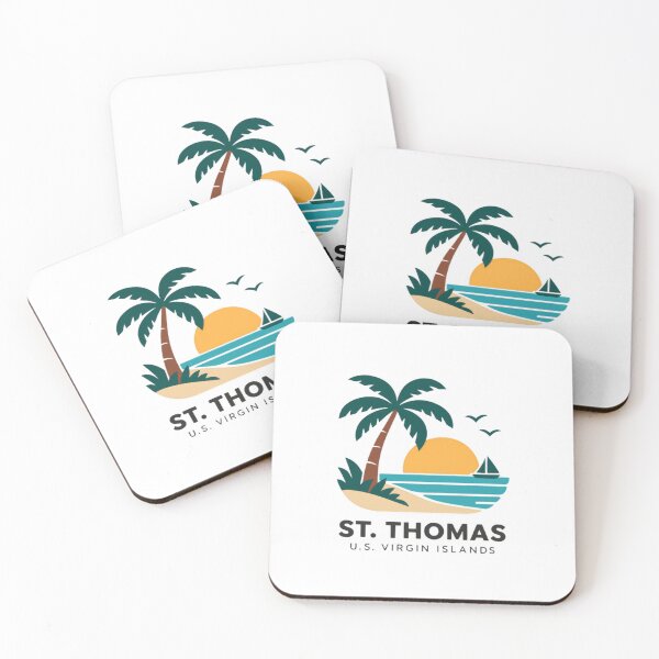 Item preview, St. Thomas U.S. Virgin Islands Travel Vacation Island designed and sold by RetroMini2026.
