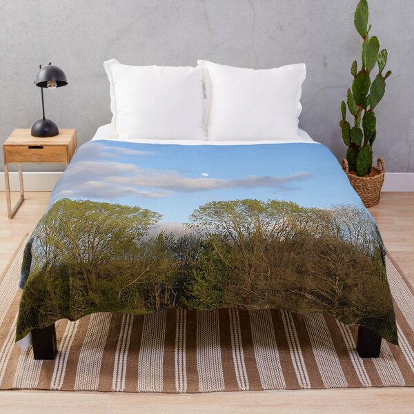 Item preview, Moon above the Trees in Daylight designed and sold by Lu-Lula.