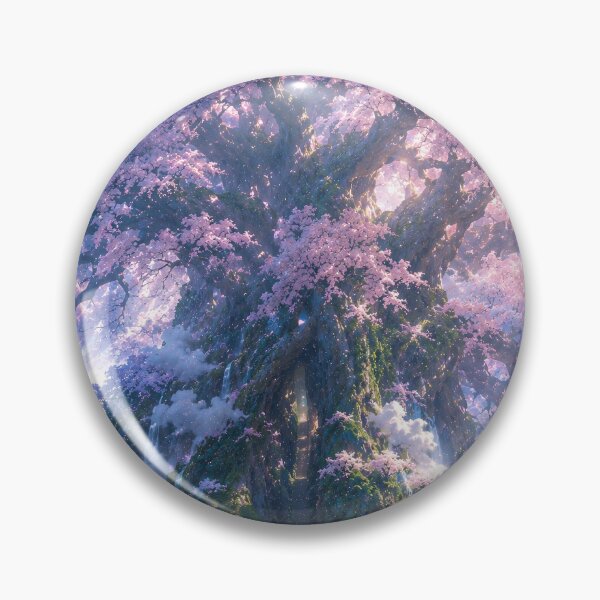 Item preview, The Eternal Sakura Tree A Mystical Japanese Fantasy designed and sold by kaipapershop.