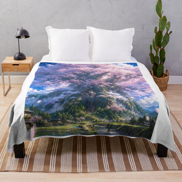 Item preview, The Eternal Sakura Tree A Mystical Japanese Fantasy designed and sold by kaipapershop.