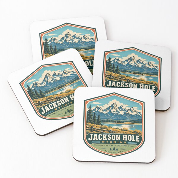Item preview, Jackson Hole Wyoming Mountains Wildlife Wide Open Spaces Teton Country National Park Travel Souvenir designed and sold by JonesFlora2025.