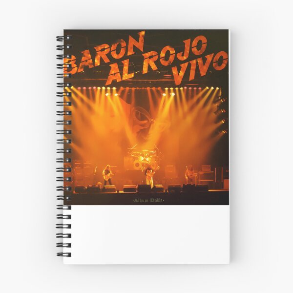 Item preview, BarÃ³n Rojo - BarÃ³n al rojo vivo album 1984 designed and sold by jaida-market.