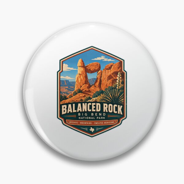Item preview, Balanced Rock Big Bend National Park Texas Traveler Adventure designed and sold by JonesFlora2025.