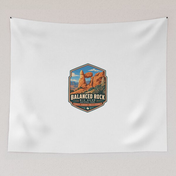 Item preview, Balanced Rock Big Bend National Park Texas Traveler Adventure designed and sold by JonesFlora2025.