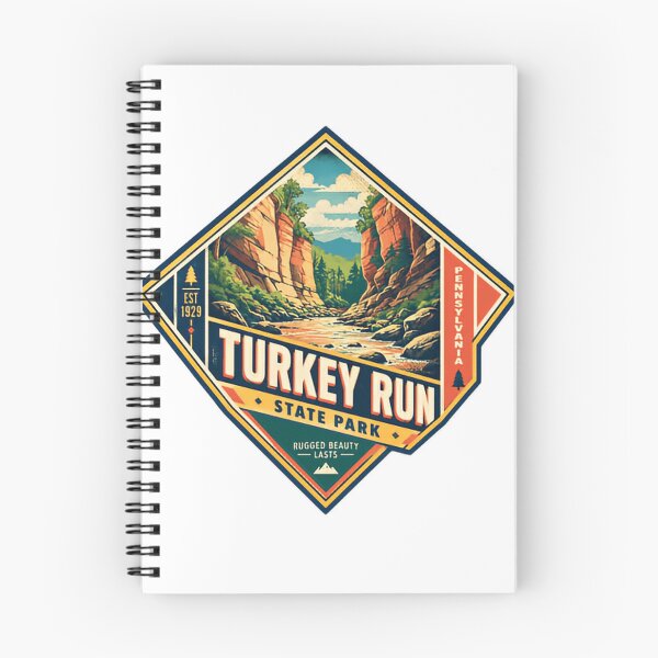 Item preview, Turkey Run State Park Pennsylvania Est 1929 Rugged Beauty Lasts Outdoors Travel Hiker Gift designed and sold by Simsimah26Parks.