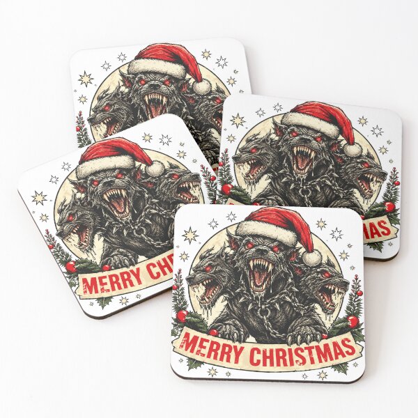 Item preview, Christmas Hellhound designed and sold by yunamaliskova.