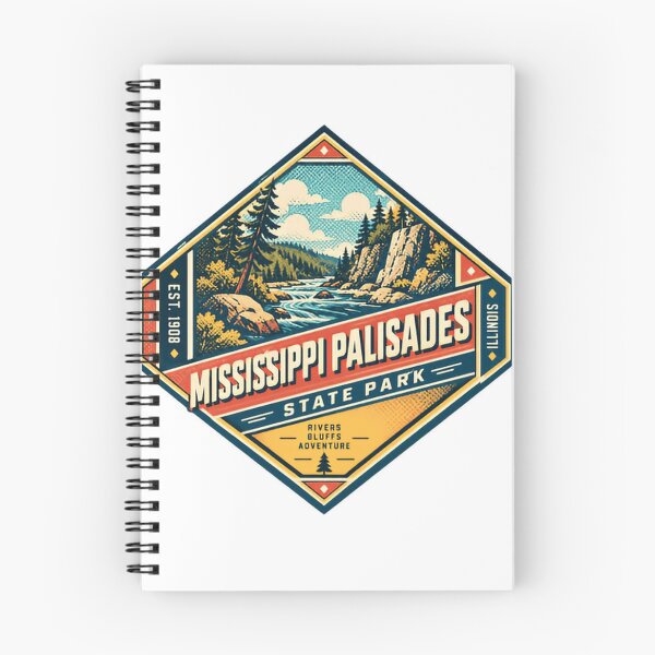 Item preview, Mississippi Palisades State Park Illinois Rivers Bluffs Adventure designed and sold by Simsimah26Parks.