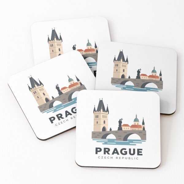 Item preview, Prague Czech Republic City Travel Souvenir designed and sold by NightGlyph.
