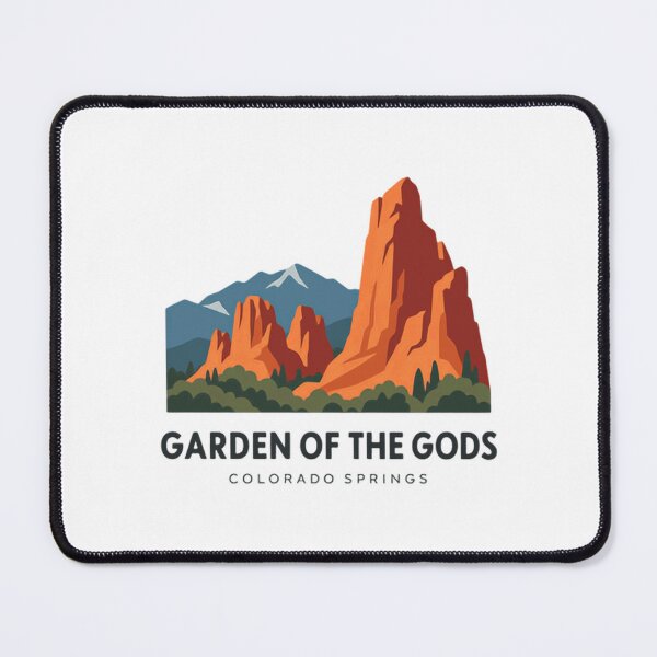 Item preview, Garden Of The Gods Colorado Springs Travel Nature Landmark designed and sold by NightGlyph.