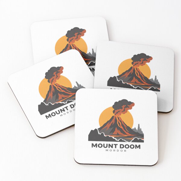 Item preview, Monte del Destino Mordor Fan de El Señor de los Anillos designed and sold by RetroMini2026.