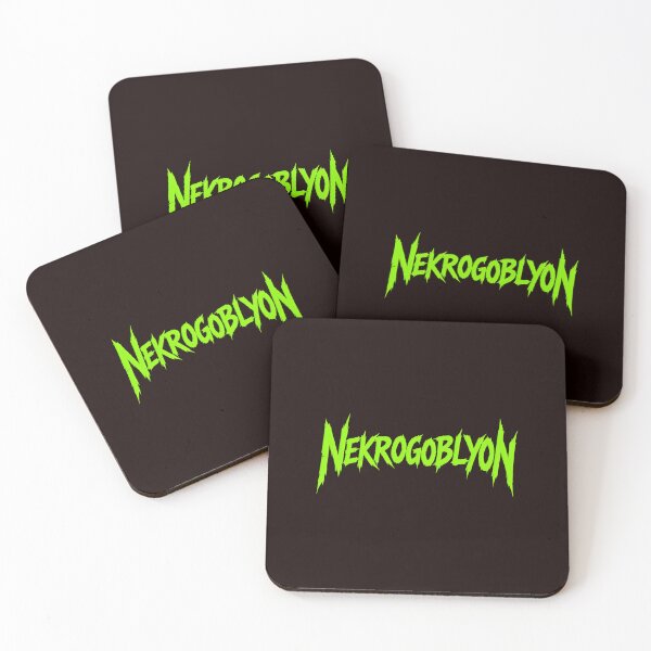 Item preview, Nekrogoblikon Dripping Neon Green Gothic designed and sold by ThresholdBlue.