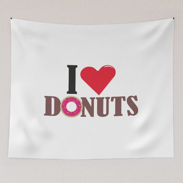 Item preview, I Love Donuts designed and sold by Black María.