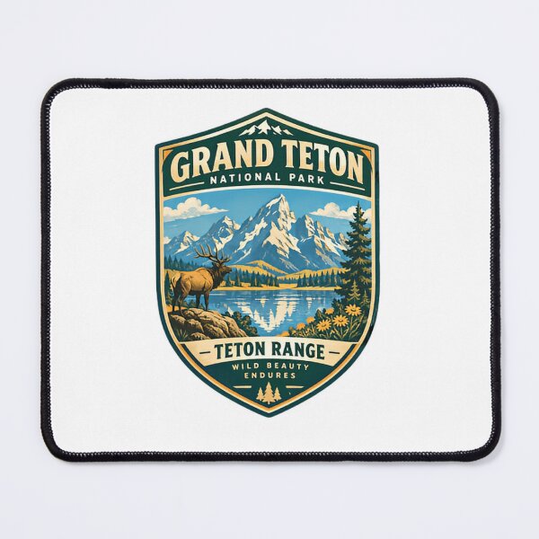 Item preview, Grand Teton National Park Teton Range Wild Beauty Endures Wyoming Outdoor Adventure designed and sold by RetroMini2026.