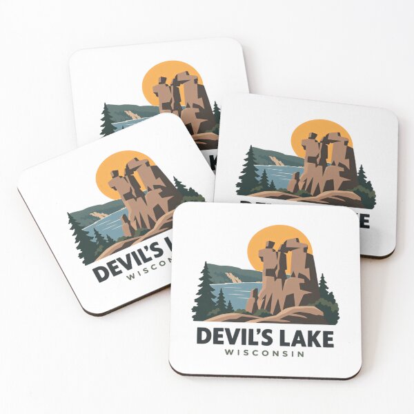 Item preview, Devil's Lake Wisconsin State Park Nature Hiking Travel Vacation designed and sold by NightGlyph.