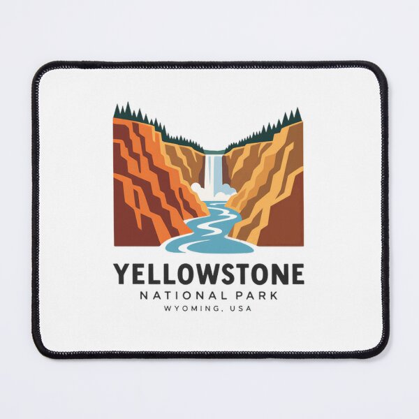 Item preview, Yellowstone National Park Wyoming USA Travel Souvenir Nature Lover designed and sold by RetroMini2026.