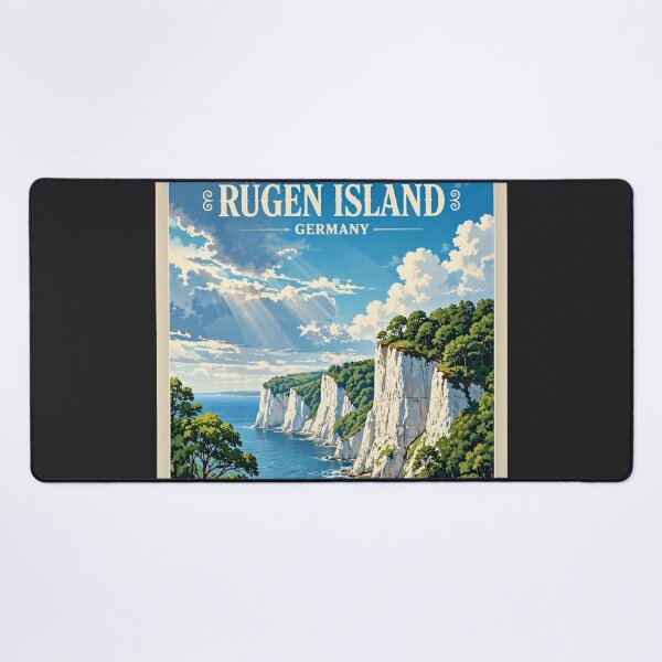 Item preview, Rügen — White Cliffs and Blue Sea designed and sold by DibujandoPorfa.